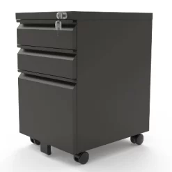 Berbrook Modern 3 Drawers Mobile File Cabinet - MiBasics -Furniture Specialty Store GUEST cc8b97f1 fae6 4e50 bf28 601c81652064