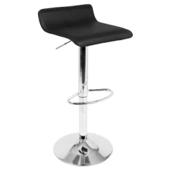 Set Of 2 Ale Contemporary Adjustable Barstool - Lumisource
