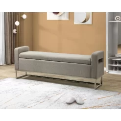 Jorge 59.1" Wide Storage Bench | ARTFUL LIVING DESIGN 28 Jorge 59.1" Wide Storage Bench | ARTFUL LIVING DESIGN -Furniture Specialty Store GUEST cfa822c8 dad0 482e 8b92 ac10fe180a48