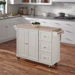 Dolly Madison Kitchen Cart With Wood Top - Home Styles -Furniture Specialty Store GUEST d0d23d2e bfbd 40e6 94ee ef37e97fea59