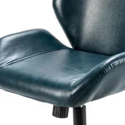 Juli Mid-Back Vegan Leather Office Task Chair With Adjustable Height Home Task Chair | Karat Home -Furniture Specialty Store GUEST d252af54 e81e 4144 8b9d 70374f70bdb2