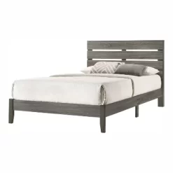 Derries Slatted Platform Bed Gray - HOMES: Inside + Out -Furniture Specialty Store GUEST d26b43a8 fcb0 435b 9543 752158dbb51b