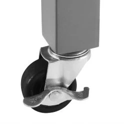 Savannah Stainless Steel Top Compact Kitchen Island Cart Gray - Crosley -Furniture Specialty Store GUEST d2aba690 a8bd 4f33 a3e7 ab167533895f