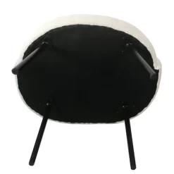 Modern Sherpa Accent Chair Cream - HomePop -Furniture Specialty Store GUEST d33b6543 7bdb 4941 bd16 16b599a79fb7