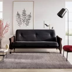 Full Chester Wood Arm Futon Frame With 8" Polyester Mattress - Room & Joy 20 Full Chester Wood Arm Futon Frame With 8" Polyester Mattress - Room & Joy -Furniture Specialty Store GUEST d50a3fb0 b092 4e8b b6a4 cd8571e5e3b8