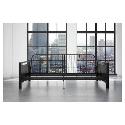 DHP Henley Metal Arm Futon Frame Black Metal - Dorel Home Products 12 DHP Henley Metal Arm Futon Frame Black Metal - Dorel Home Products - Image 10