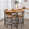 Costway 5-Piece Industrial Dining Table Set W/ Counter Height Table & 4 Bar Stools -Furniture Specialty Store GUEST d621a0ef 544a 4ce8 92e1 29b6a64670cc