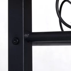 Costway 47'' Dining Table Modern Rectangular Kitchen With Spacious Tabletop & Steel Legs -Furniture Specialty Store GUEST d7a210fd e487 4ed8 a87c 02019474c841