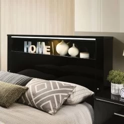 3pc Queen Shorehaven Bedroom Set With 2 Nightstands Black/Chrome - MiBasics -Furniture Specialty Store GUEST d83e972f 7aa9 4b44 850c fb302abbcdac