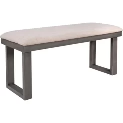 6-Piece Rustic Wood Dining Table Set With Chairs And Bench,Gray-ModernLuxe -Furniture Specialty Store GUEST d8497f64 23c8 4f7d 8250 d238d098b872