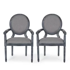 Set Of 2 Judith French Country Wood Upholstered Dining Chairs - Christopher Knight Home -Furniture Specialty Store GUEST d88a5f21 1773 4085 bf32 5cd144aa5bc8