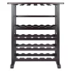 Vinny Wine Rack Espresso Dark Espresso - Winsome -Furniture Specialty Store GUEST d90f534a e111 4393 ae8f a899feab4fb4