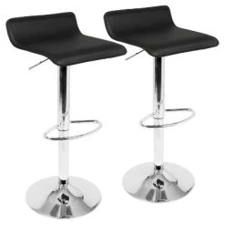 Set Of 2 Ale Contemporary Adjustable Barstool - Lumisource -Furniture Specialty Store GUEST d91bf646 79f7 4b9f 901a 146a1c89009c
