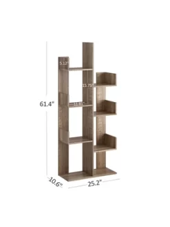 Year Color Rustic Wood Freestanding Industrial Bookshelf For Storage In Bedroom, Living Room, And Office -Furniture Specialty Store GUEST d9d0ffac f804 43a8 bd7c 3f65f287e038