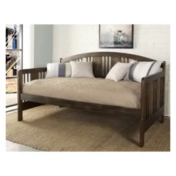 Twin Dana Wood Daybed Brushed Acacia - Hillsdale Furniture