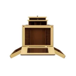 Beatrice Antique Parchment Hand Painted Jewelry Armoire - Powell Company -Furniture Specialty Store GUEST db650748 e51f 4e23 82f0 144fb9ee2b2f