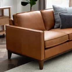 Chatfield Loveseat Chestnut Brown - New Heights -Furniture Specialty Store GUEST dcf03067 d575 4173 9d0f 9f3e2e7b4fba