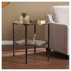 Jamel Round End Table - Aiden Lane