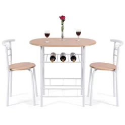 Costway 3 Piece Dining Set Table 2 Chairs Home Kitchen Breakfast Furniture -Furniture Specialty Store GUEST ddaa73fd 4e2a 4f78 b0b2 db85ee7c1a27