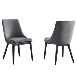 Set Of 2 Viscount Accent Performance Velvet Dining Chairs - Modway -Furniture Specialty Store GUEST dde35247 b62c 4584 99ef 68d88375cede