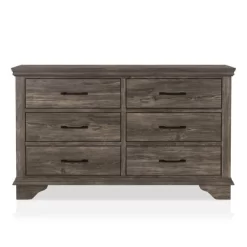 5pc Jacobia Rustic Bedroom Set Gray - HOMES: Inside + Out -Furniture Specialty Store GUEST deb826d7 a22f 44e4 9953 4db8f27486b5