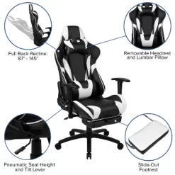Flash Furniture Gaming Desk And Footrest Reclining Gaming Chair Set With Cup Holder, Headphone Hook, And Monitor/Smartphone Stand 18 Flash Furniture Gaming Desk And Footrest Reclining Gaming Chair Set With Cup Holder, Headphone Hook, And Monitor/Smartphone Stand -Furniture Specialty Store GUEST dedabf6f eb6c 45e4 89f6 b536f0e87407