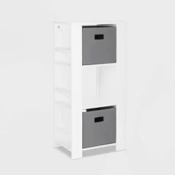RiverRidge Home Kids' Book Nook Collection Cubby Storage Tower And Bookshelves With 2 Bins - RiverRidge -Furniture Specialty Store GUEST dffd07ba c9f9 4ce3 bbed 3f1d7eef1805