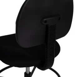 Flash Furniture Black Fabric Drafting Chair (Cylinders: 22.5''-27''H Or 26''-30.5''H) -Furniture Specialty Store GUEST e14846a8 6d93 47a8 bdf2 e7d3fe08c47c