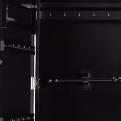 Pontus Wood Wall-Mountable Jewelry Armoire With Mirror - Baxton Studio -Furniture Specialty Store GUEST e1876f3f 9e71 4ade b17c 489e6ebc4ea5