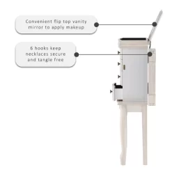 Helene Jewelry Armoire - Powell Company -Furniture Specialty Store GUEST e1991224 e864 4c95 94c3 c97c5898522e