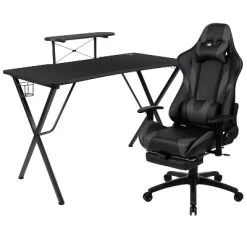 Flash Furniture Gaming Desk And Footrest Reclining Gaming Chair Set With Cup Holder, Headphone Hook, And Monitor/Smartphone Stand 28 Flash Furniture Gaming Desk And Footrest Reclining Gaming Chair Set With Cup Holder, Headphone Hook, And Monitor/Smartphone Stand -Furniture Specialty Store GUEST e1c947e8 505a 4ab7 aae4 99e0c9f78e53