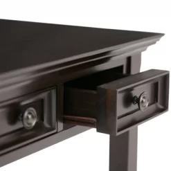 54" Halifax Desk Hickory Brown - WyndenHall -Furniture Specialty Store GUEST e3b6de5e cc1c 458d 8184 870131013465