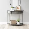 Aurora Half Moon Console Table Gray - Room & Joy -Furniture Specialty Store GUEST e4088802 7deb 48f8 8191 a6b7155bba49