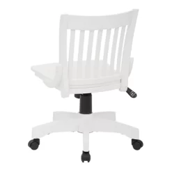 Deluxe Armless Wood Bankers Chair White - OSP Home Furnishings 9 Deluxe Armless Wood Bankers Chair White - OSP Home Furnishings -Furniture Specialty Store GUEST e4940794 1b82 49d1 a3f7 8282e70146ab