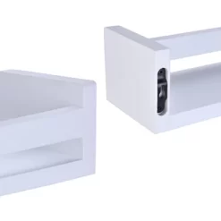 18" X 3.2" 18" Decorative Spice Organizer Rack Shelf White – Danya B. -Furniture Specialty Store GUEST e4dd2816 e507 4723 989a c6fe3074bcbf