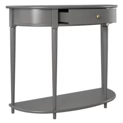 Aurora Half Moon Console Table Gray - Room & Joy -Furniture Specialty Store GUEST e529b867 1a45 41ba a077 9e9c5d71670b