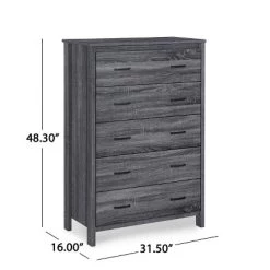 4pc Olimont Contemporary Dresser And Nightstand Set - Christopher Knight Home -Furniture Specialty Store GUEST e54dbaec de24 43c9 bf44 493c62d569bf