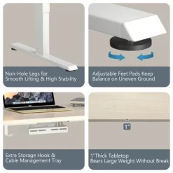 Costway Electric Adjustable Standing Desk Stand Up Workstation Dual Motor W/ Controller -Furniture Specialty Store GUEST e5cd3b05 9854 4f11 a5a6 8150bf4a6d0d