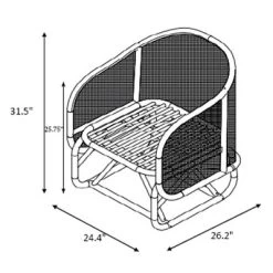 Rialto Woven Barrel Back Chair With Cushion - Threshold™ Designed With Studio McGee -Furniture Specialty Store GUEST e7a58e63 6ba0 4338 875a d6f5750dd233