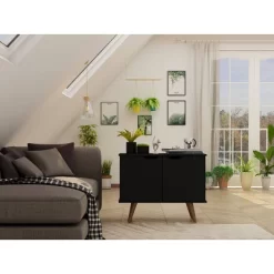 33.07" Hampton Accent Cabinet - Manhattan Comfort -Furniture Specialty Store GUEST e849b35c 7508 48b3 9089 783825330847