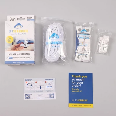 Bed Scrunchie 360 Degree Bed Sheet Tightener And Extender - 1 Pack 11 Bed Scrunchie 360 Degree Bed Sheet Tightener And Extender - 1 Pack - Image 9