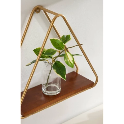 2pc Tilde Triangle Accent Shelf Set - Kate & Laurel All Things Decor 8 2pc Tilde Triangle Accent Shelf Set - Kate & Laurel All Things Decor - Image 6