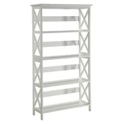 60" Oxford 5 Tier Bookcase - Breighton Home -Furniture Specialty Store GUEST e8b7475c 3b75 43f6 b11f f9afbecc6c05