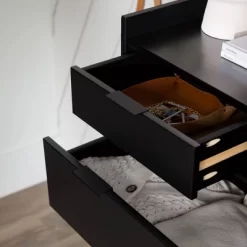 Mid-Century Modern Solid Wood 6 Drawer Vertical Dresser - Saracina Home -Furniture Specialty Store GUEST e8d3a4b7 5308 4d34 8cd1 518fded88a6b