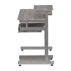 Complete Computer Workstation Desk Gray - Techni Mobili -Furniture Specialty Store GUEST e93d23f5 9245 4c07 8e0d 0954a3a9f9a3