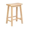 PJ Wood Classic Saddle Seat 24'' Kitchen Bar Counter Stool With Backless Seat & 4 Square Legs, For Homes, Dining Spaces, And Bars, Natural (3 Pack) 2 PJ Wood Classic Saddle Seat 24'' Kitchen Bar Counter Stool With Backless Seat & 4 Square Legs, For Homes, Dining Spaces, And Bars, Natural (3 Pack) -Furniture Specialty Store GUEST e959be5b f7f1 438b 8f96 0d1dfdb2865a