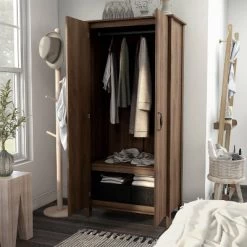 Andreasson Wardrobe Closet Distressed Walnut - HOMES: Inside + Out -Furniture Specialty Store GUEST e9acbf75 7be1 4c2d bac9 bc14aacdf153
