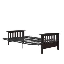 Full Brixen Wood Arm Metal Futon Frame With 6" Mattress - Room & Joy -Furniture Specialty Store GUEST eadcc34e b0ee 4aeb bb8a dff49211362b