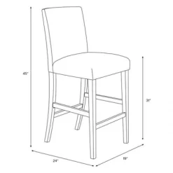 30" Parsons Barstool Bandana Blue Floral - Threshold™ -Furniture Specialty Store GUEST eb09d840 66d3 4164 9435 38ca893e5aee