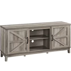 Yaheetech Farmhouse TV Stand For TVs Up To 65in Entertainment Center With Storage Cabinet -Furniture Specialty Store GUEST eb169aef c924 4899 a271 87d5f5779552